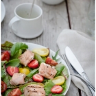 Grillitud lõhe salat