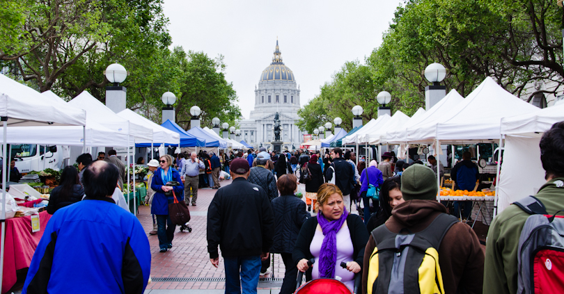 Heart of the city farmers market