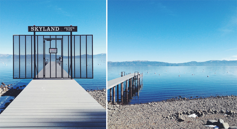 Pier at Lake Tahoe