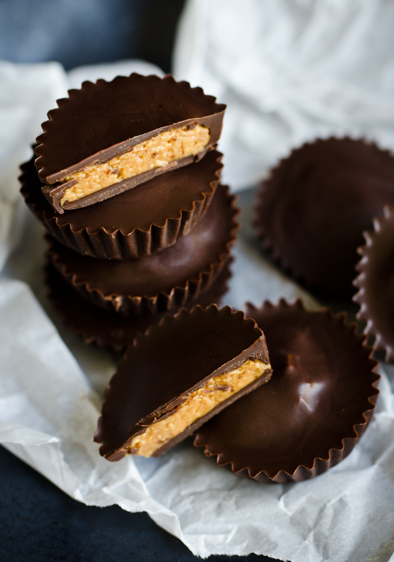 Homemade peanut butter cup