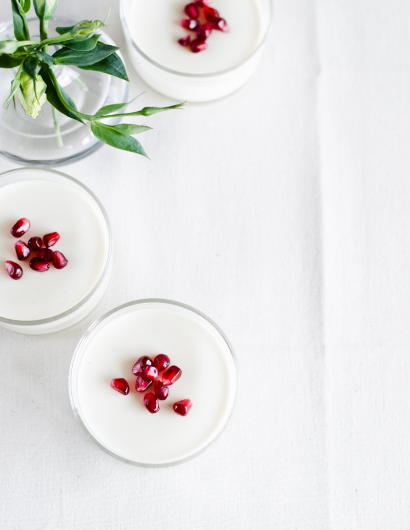 Keefiri panna cotta